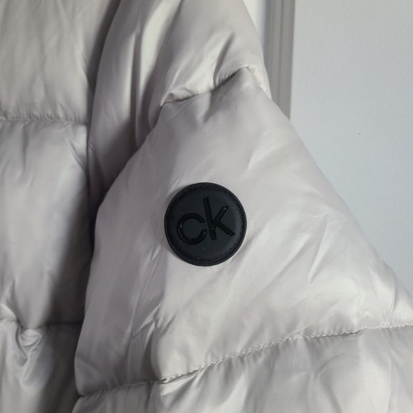 CK Hooded Puffer Mens Size Medium - Picture 2 of 7